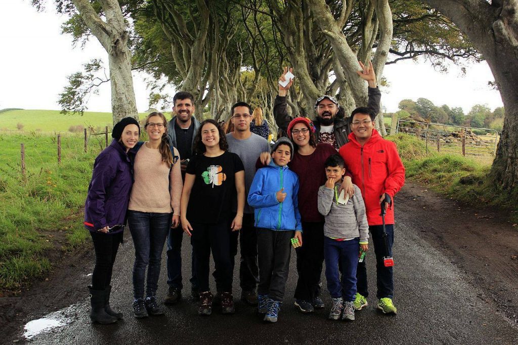 Group photo DELS students on weekly excursion
