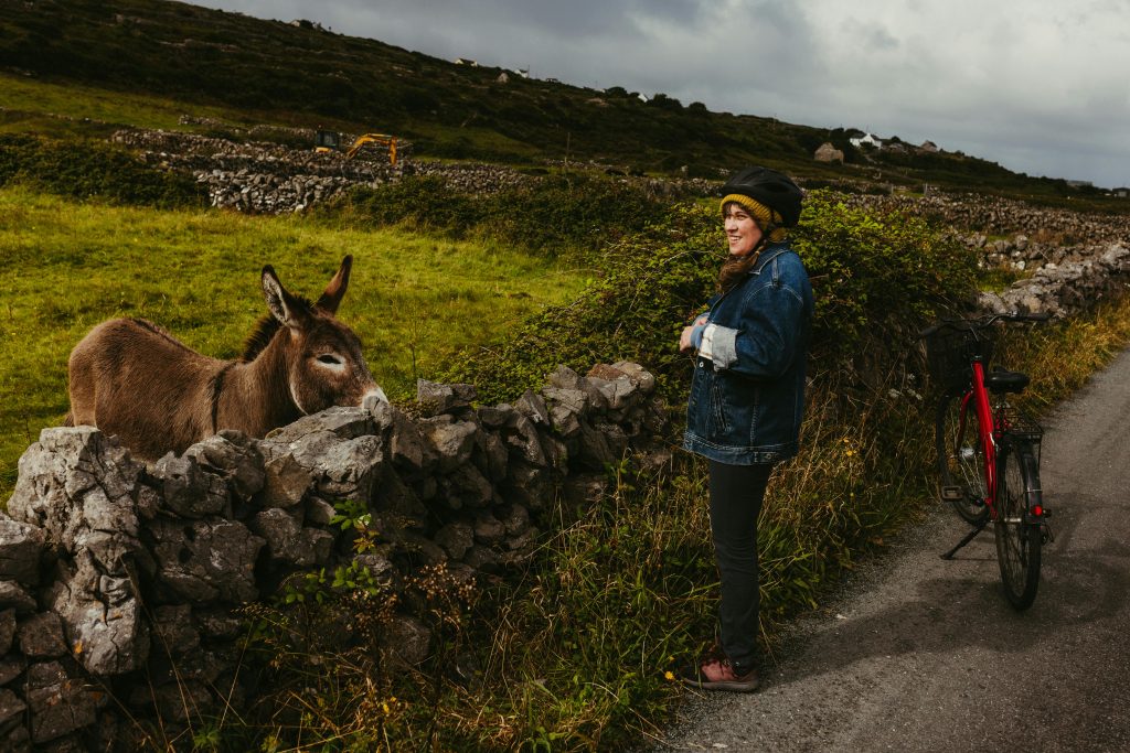 Woman in Galway