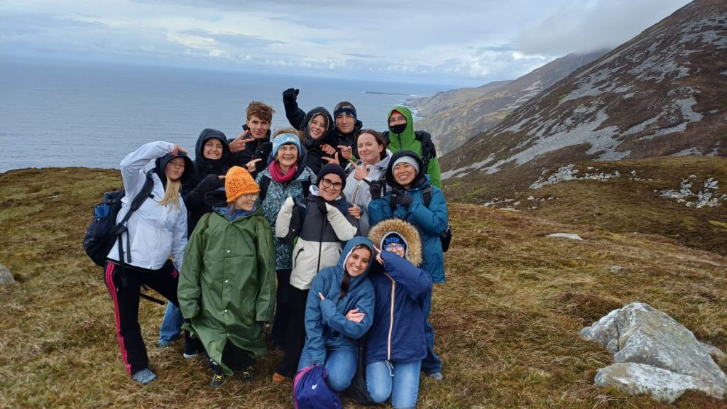 Hiking at Donegal English Language School