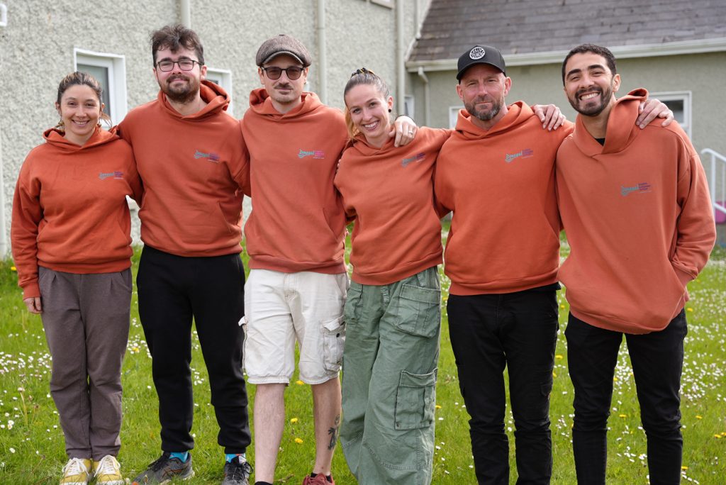 staff at donegal english language school