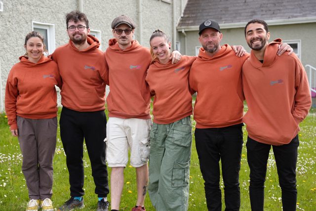 staff at donegal english language school